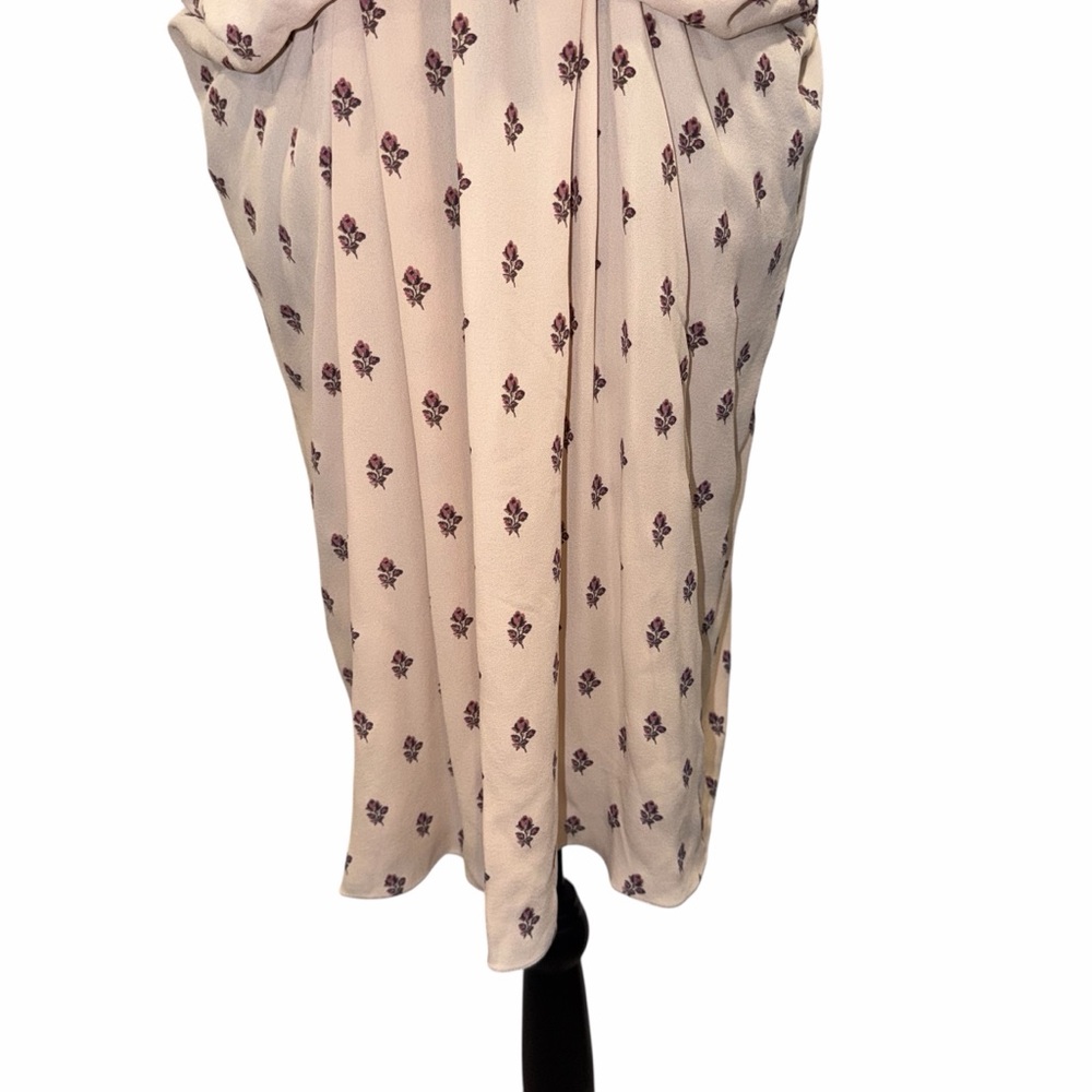 Valentino White Orange Mini Dress Halter Scarf Print 4 Resort Cocktail Boho 🟡 - Picture 12 of 14